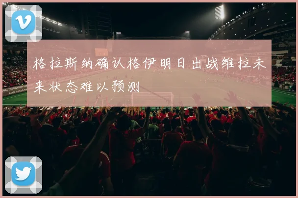 格拉斯纳确认格伊明日出战维拉未来状态难以预测